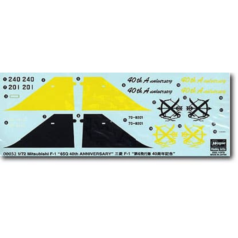 1/72 Mitsubishi F-1 "6SQ 40th Anniversary"