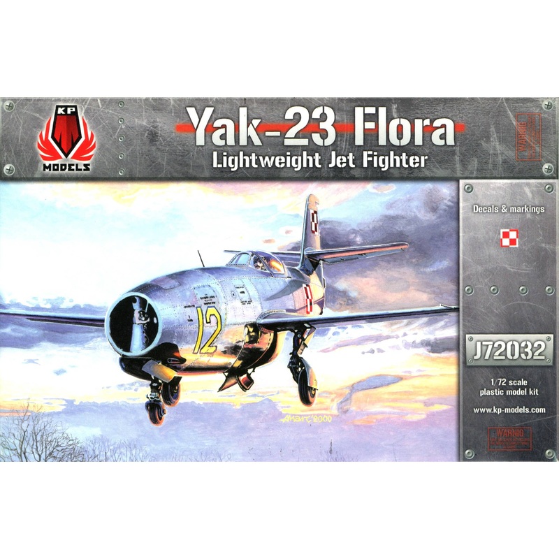 1/72 Yak-23 Lightweight Jet Fighter