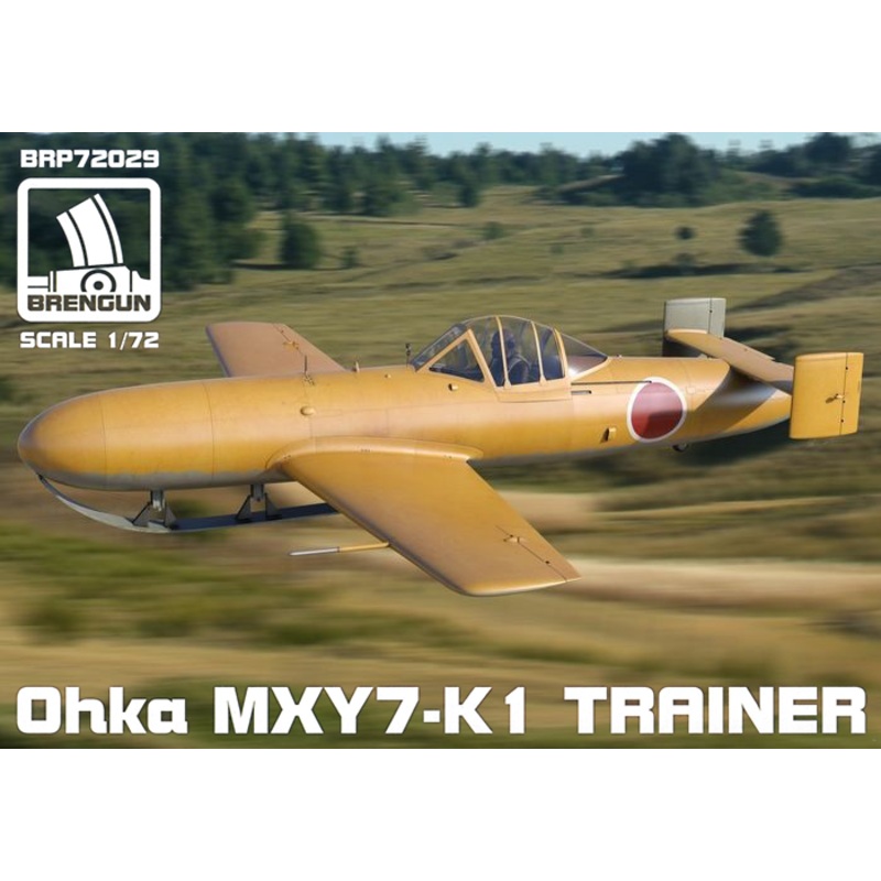 1/72 Yokosuka Ohka MXY7-K1 Trainer Plastic Kits