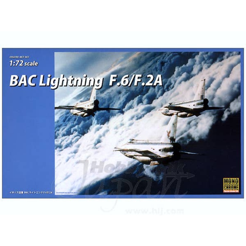 1/72 BAC Lightning F.6/F.2A