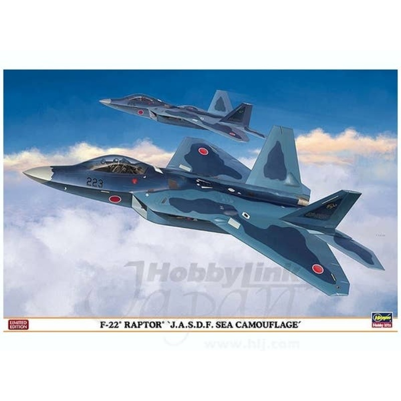 1/72 F-22 Raptor "JASDF Sea Camouflage"