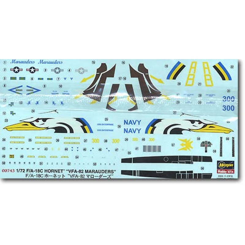1/72 F/A-18C Hornet VFA-82 Marauder