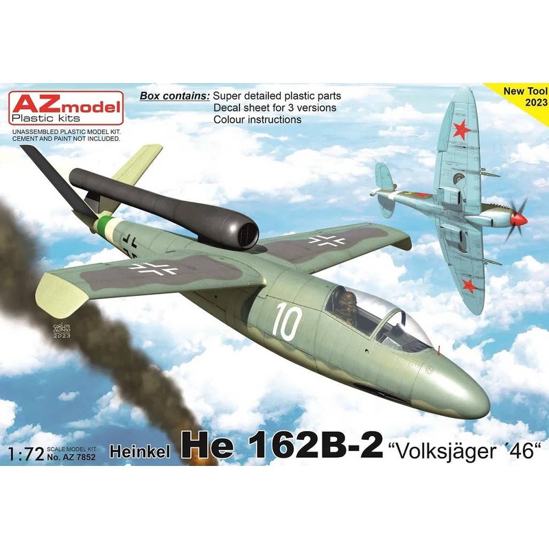 1/72 Heinkel He 162B-2 Volksjager 46