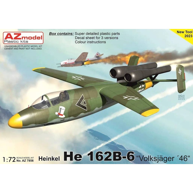 1/72 Heinkel He 162B-6 Volksjager 46