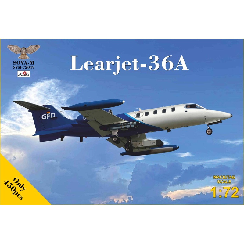 1/72 Learjet 36A