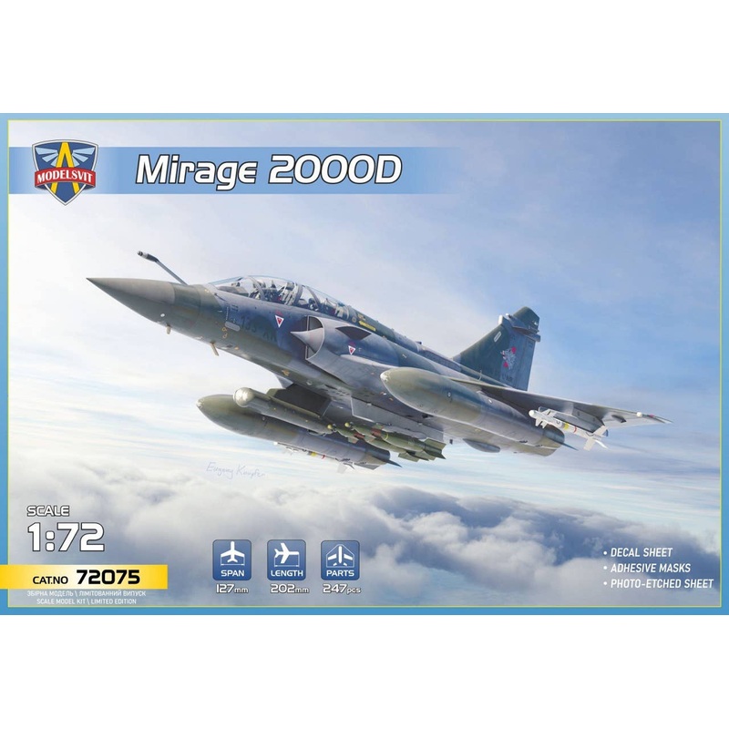 1/72 Mirage 2000D with SCALP-EG (Storm shadow) missile