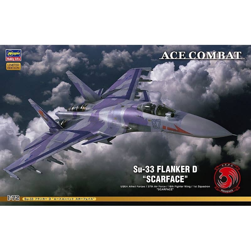 1/72 Su-33 Flanker D Ace Combat Scarface