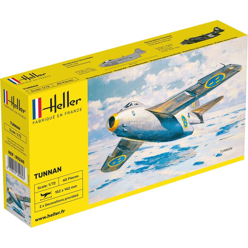 1/72 Swedish Air Force Saab 29 Tunnan