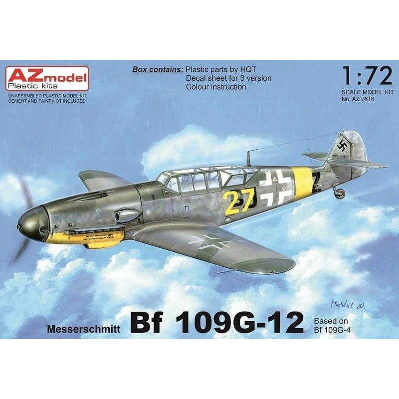 1/72 Bf 109G-12 Based on Bf 109G-4