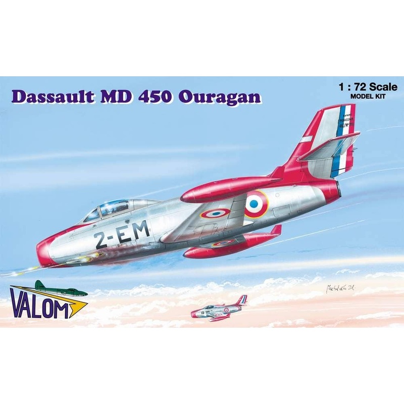 1/72 Dassault MD 450 Ouragan