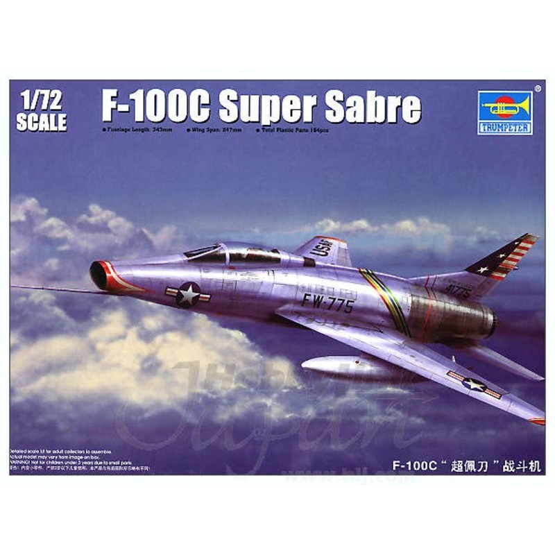 1/72 F-100C Super Sabre