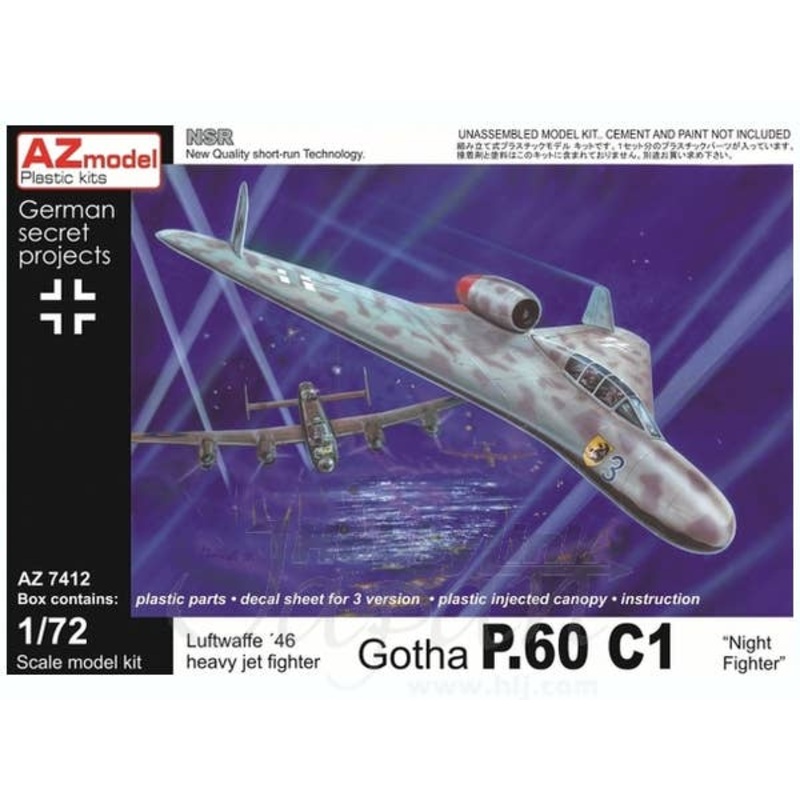 1/72 Gotha P-60C-1 Night fighter