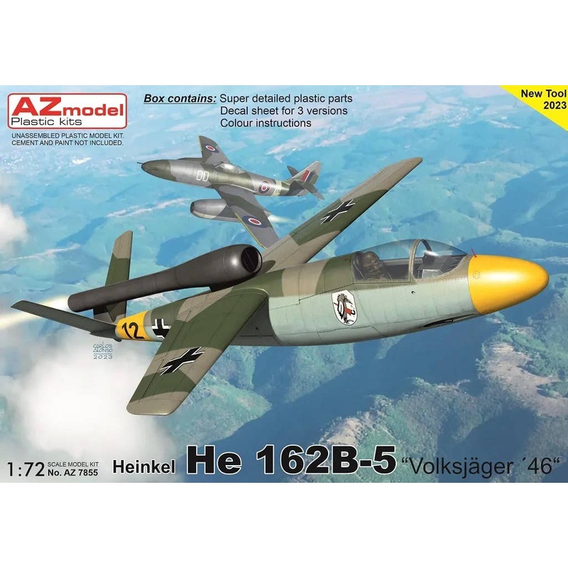 1/72 Heinkel He 162B-5 Volksjager 46