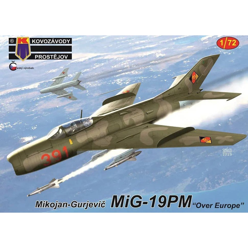 1/72 MiG-19PM Over Europe