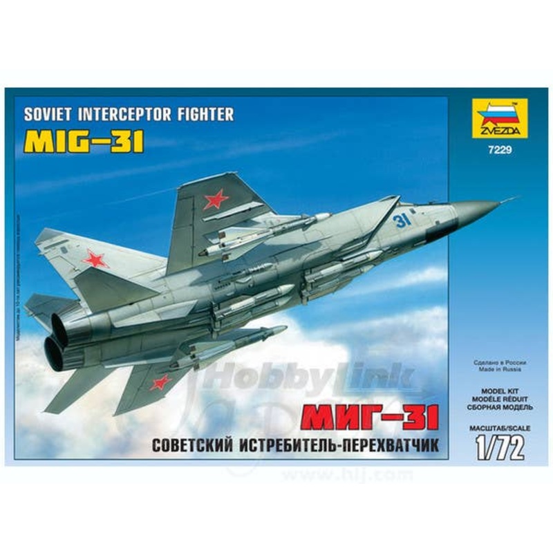 1/72 MiG-31 Soviet Interceptor Fighter