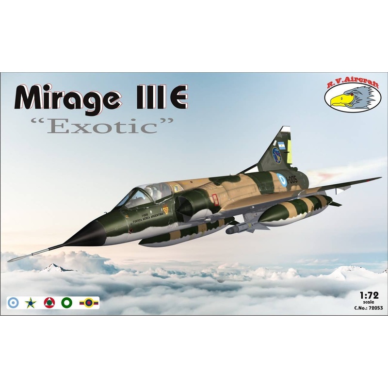 1/72 Mirage IIIE "Exotic Air Forces"