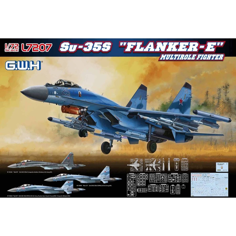 1/72 Russian Air Force Su-35S Flanker E