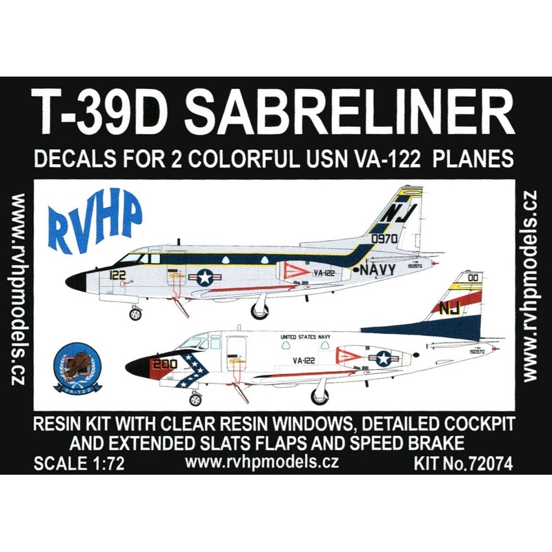 1/72 T-39D Sabreliner (USN VA-122)