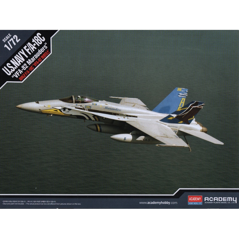 1/72 U.S. Navy F/A-18C VFA-82 Marauders Special Edition