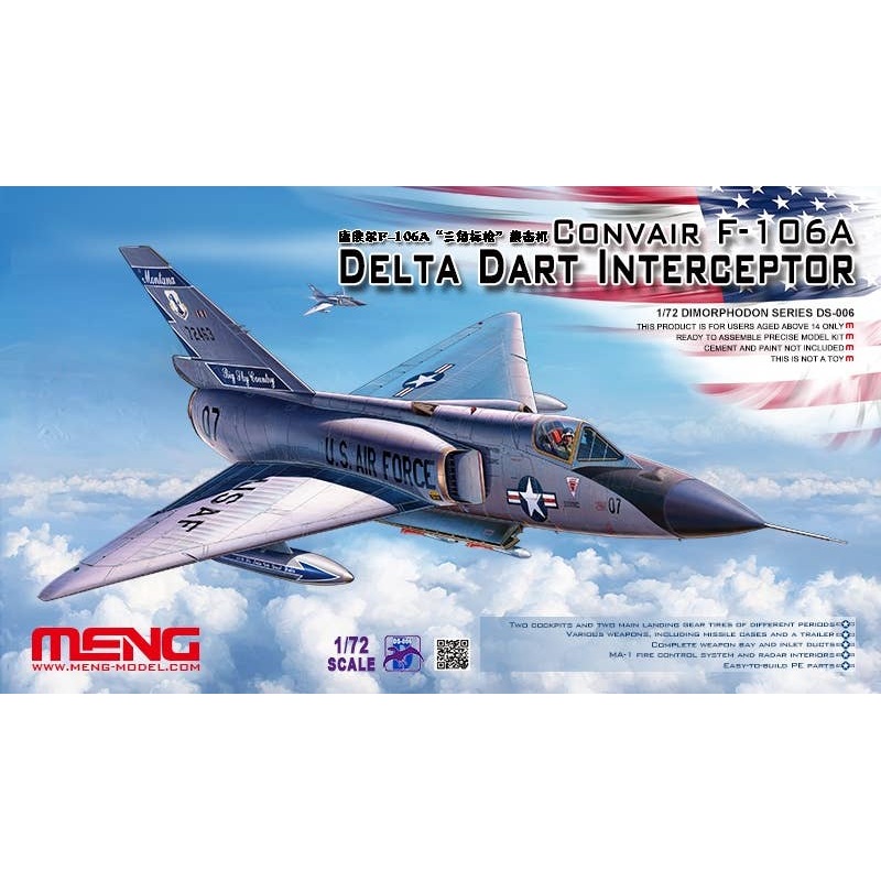 1/72 Convair F-106A Delta Dart Interceptor