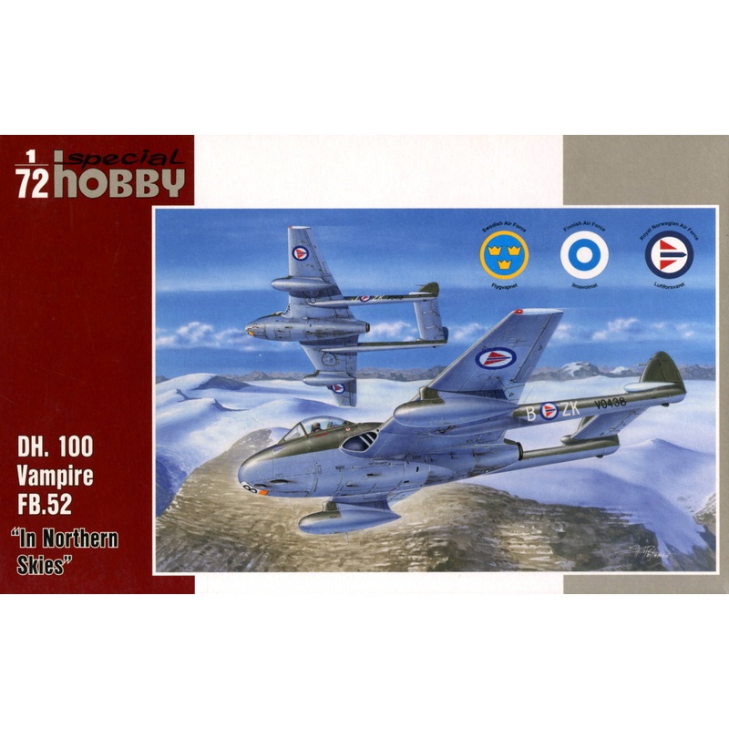 1/72 DH.100 Vampire "In Northern Skies"