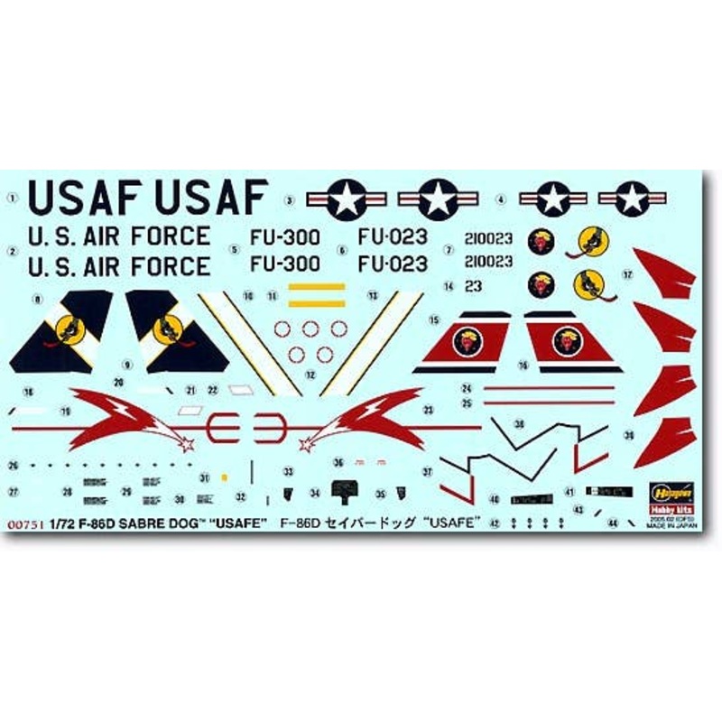 1/72 F-86D Sabredog USAFE