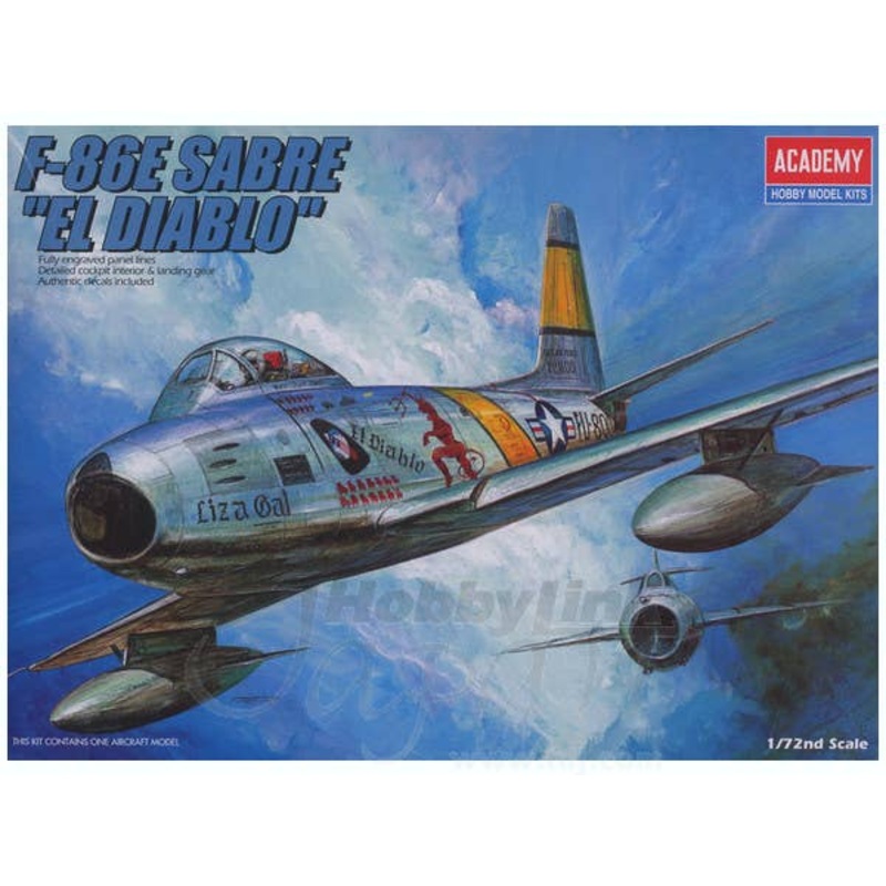1/72 F-86E Sabre "El Diablo"