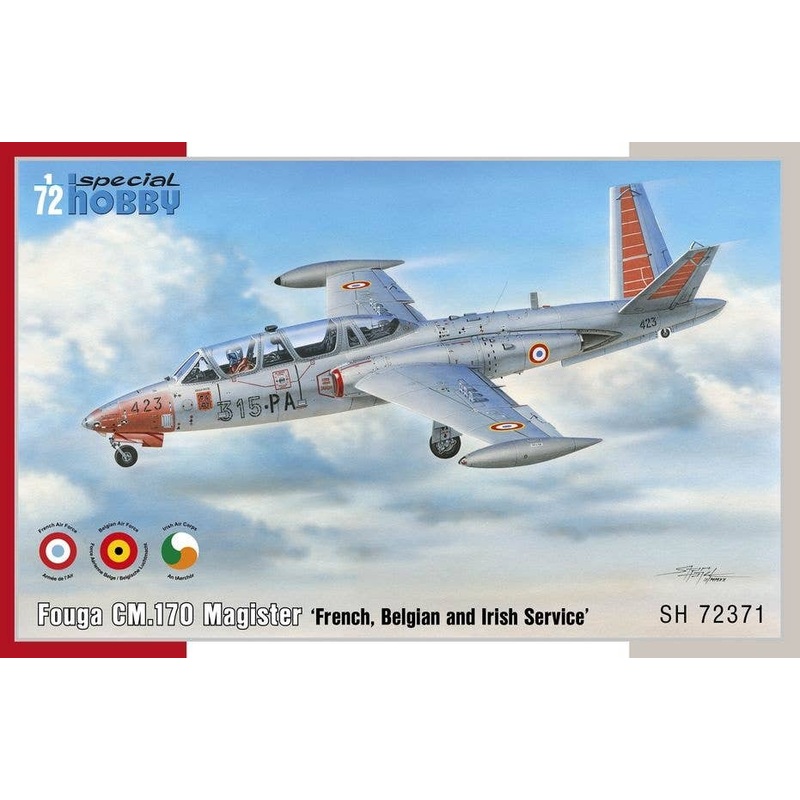 1/72 Fouga CM.170 Magister French, Belgian and Irish Service
