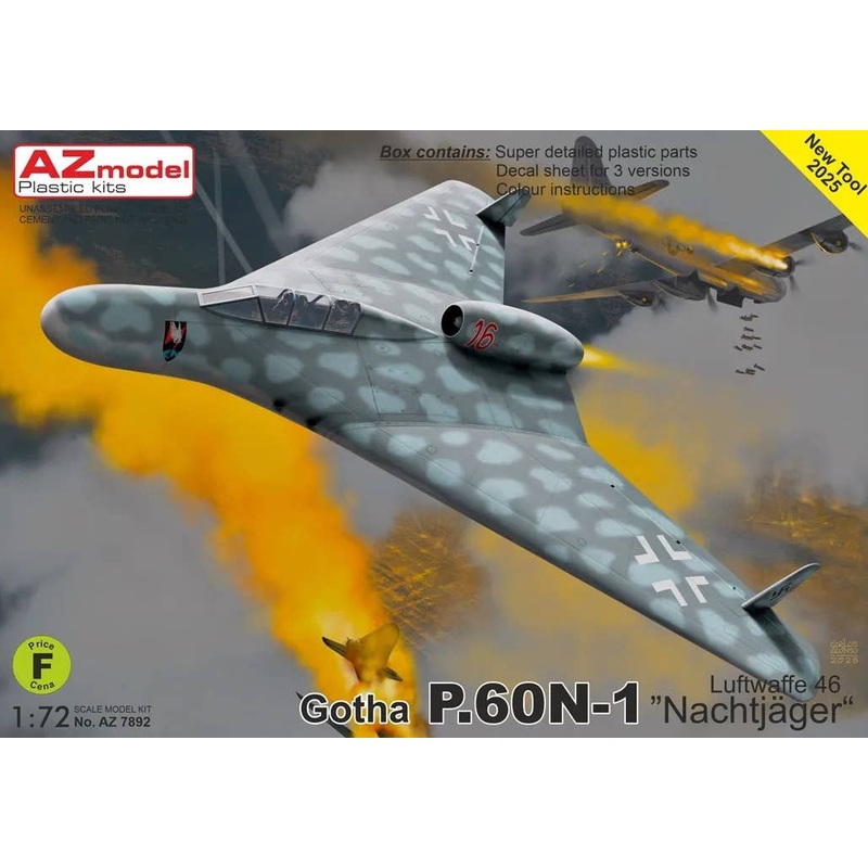 1/72 Gotha P.60N-1 Nachtjager Luftwaffe 1946