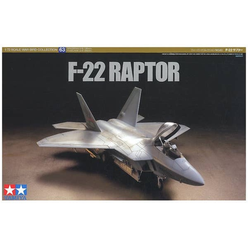 1/72 Lockheed F-22 Raptor