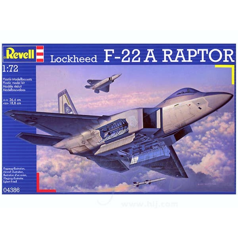 1/72 Lockheed F-22A Raptor