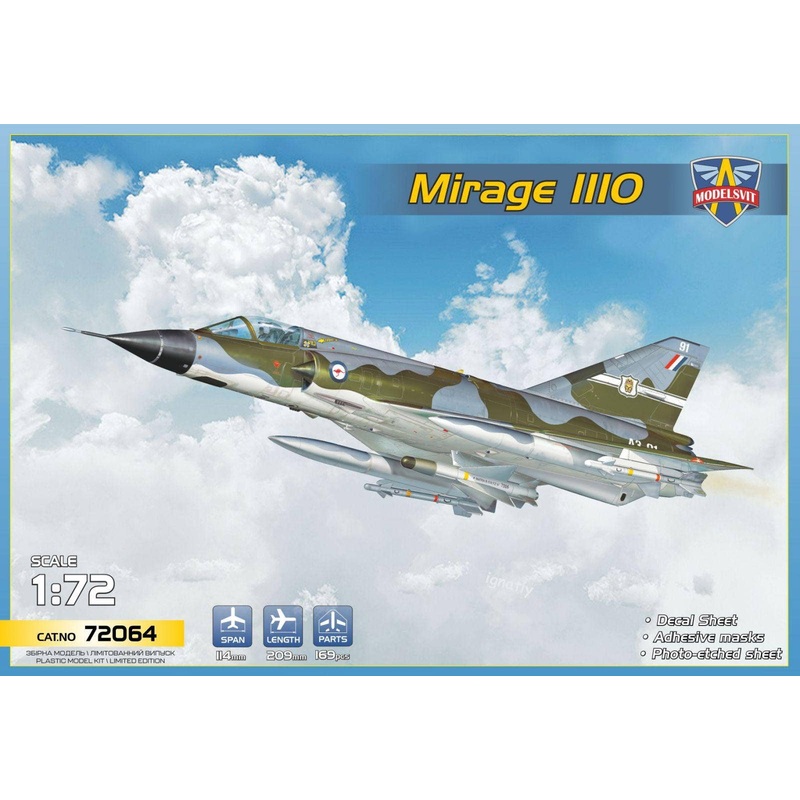 1/72 Mirage III O Fighter-Bomber