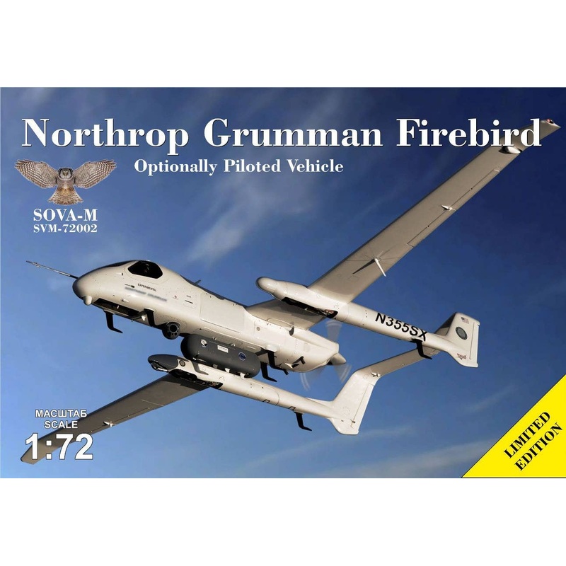 1/72 Northrop Grumman Firebird w/Sensor Pod