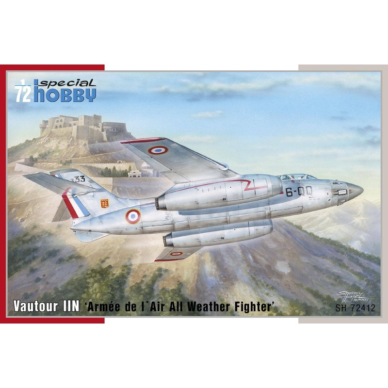1/72 S.O. 4050 Vautour II Armee de l' Air All Weather Fighter