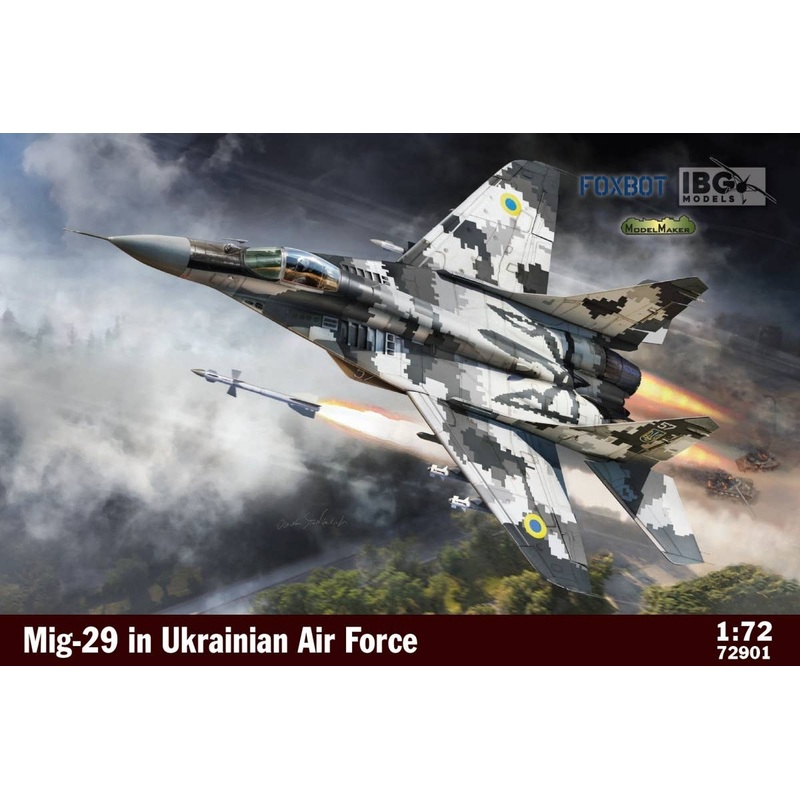 1/72 Ukrainian Air Force MiG-29 9.13 Falkram C Fighter