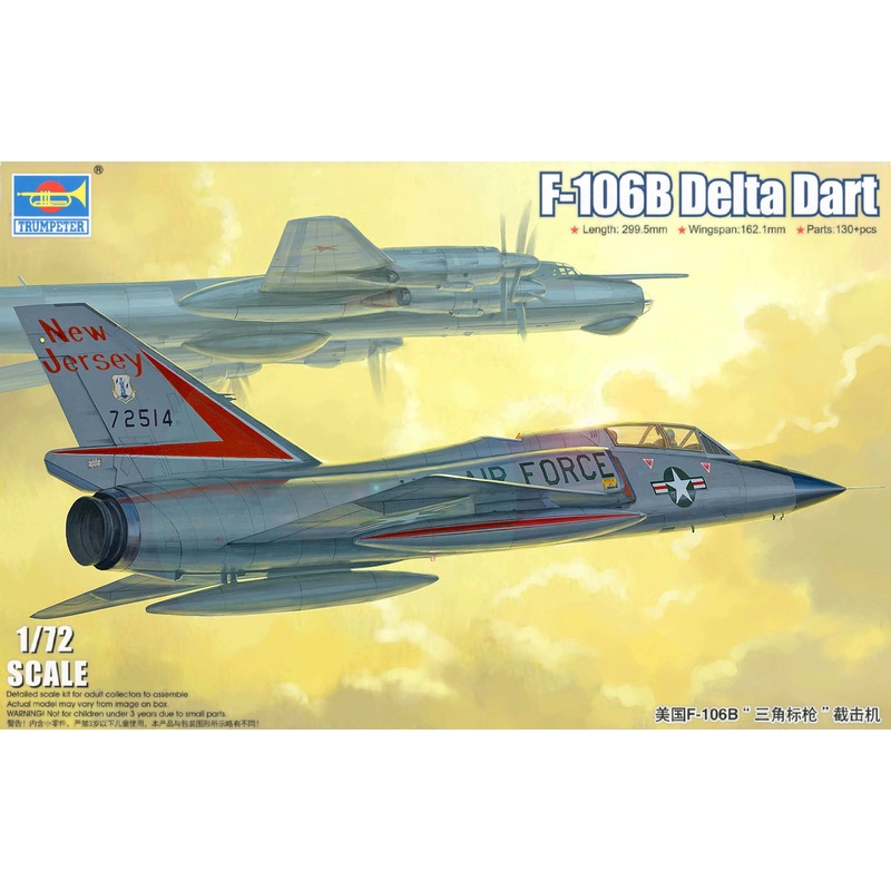1/72 US Air Force F-106B Delta Dart