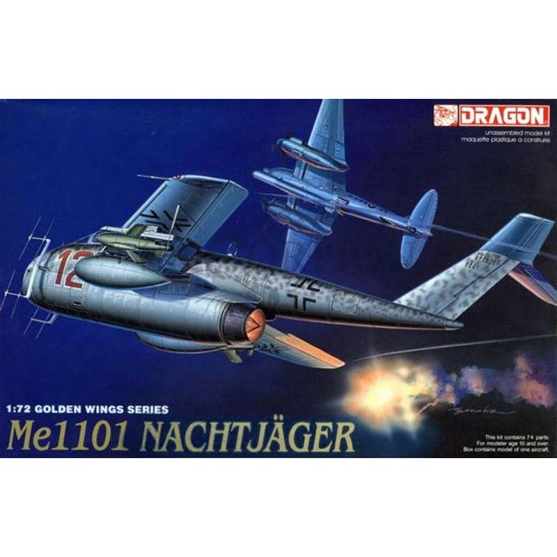 1/72 WWII Me-1101 Nachtjaeger