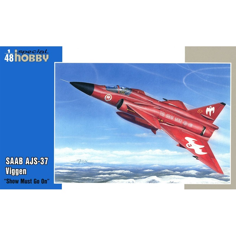 1/48 AJ-37 Viggen The Show Must Go On
