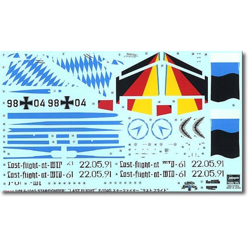 1/48 F-104G Starfighter Last Flight