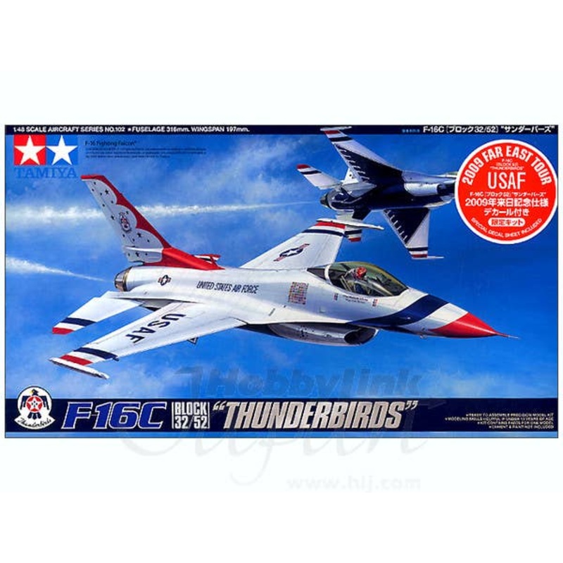 1/48 F-16C Block 32/52 Thunderbirds 2009 Japan