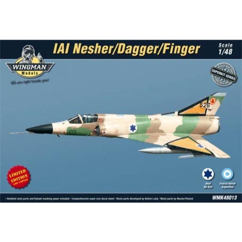 1/48 IAI Nesher/Dagger/Finger - Limited Edition
