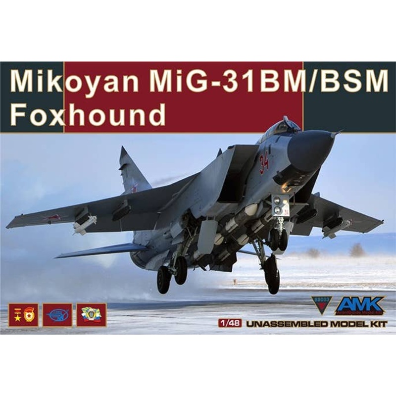 1/48 Mikoyan MiG-31BM/BSM Foxhound