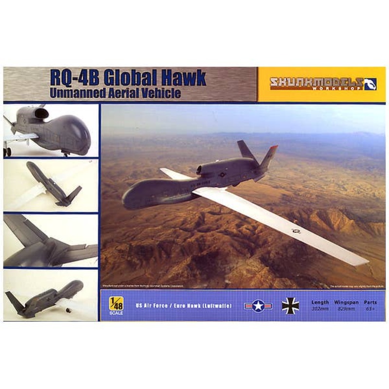 1/48 RQ-4B Global Hawk Unmanned Aerial Vehicle