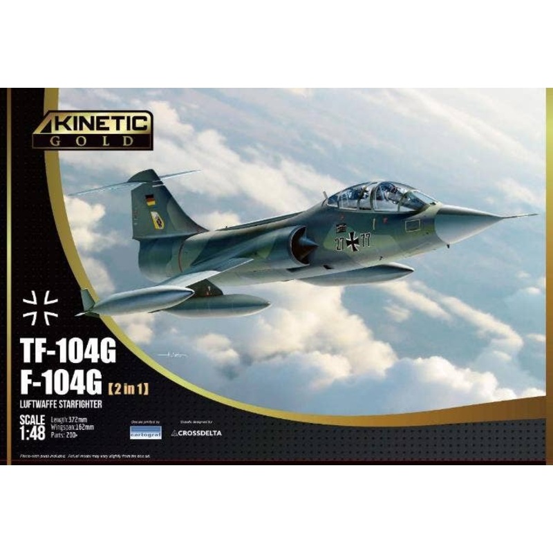 1/48 TF-104G/F-104G Starfighter German Air Force (2 in 1)