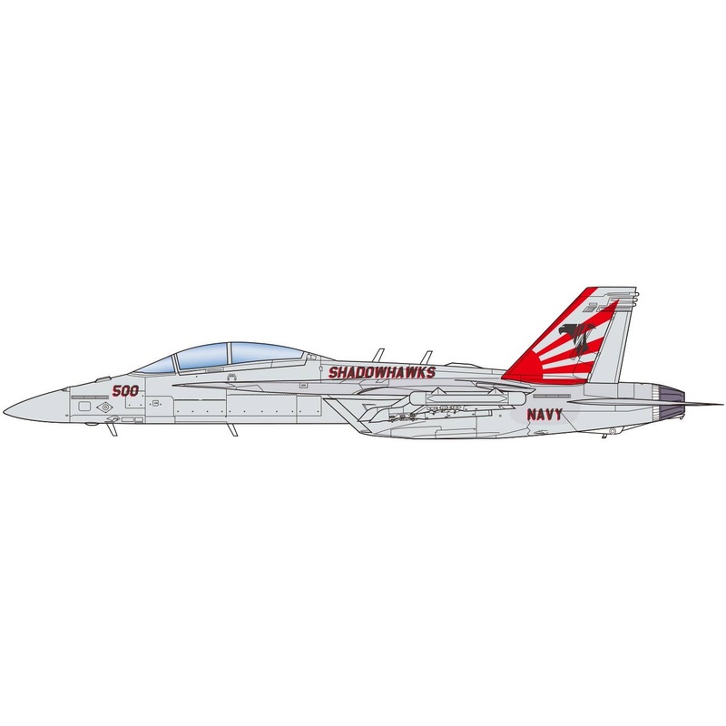 1/48 US Navy Electronic Warfare EA-18G Growler VAQ-141 Shadow Hawks