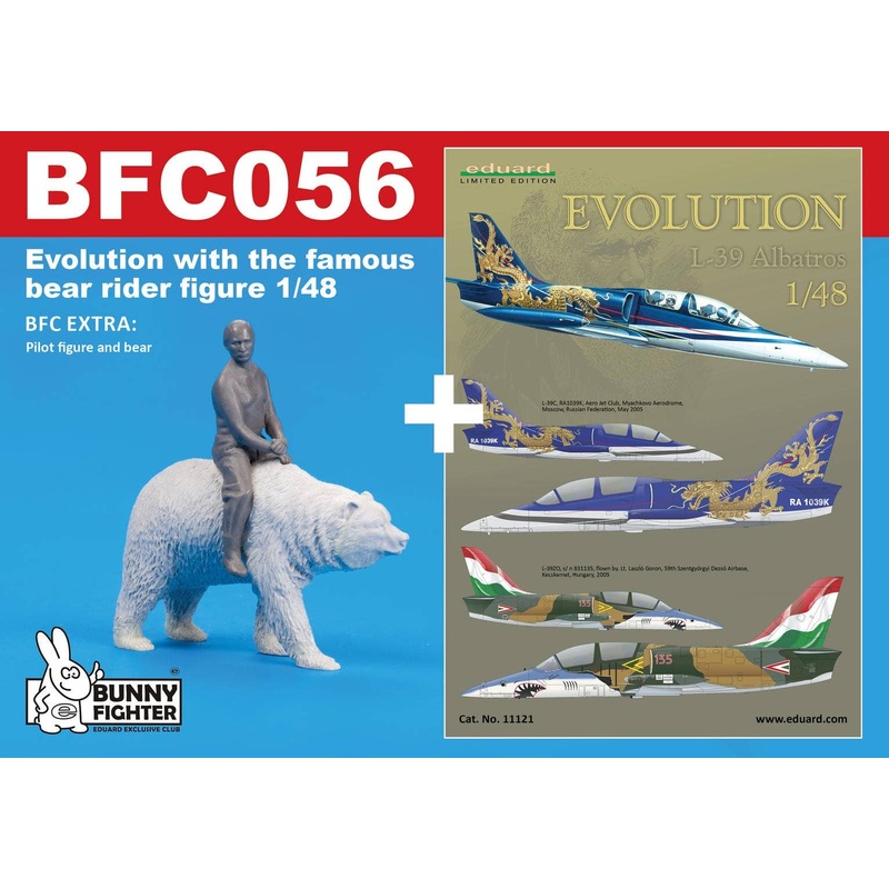 1/48 Evolution / L-39 with the famous bear rider figure