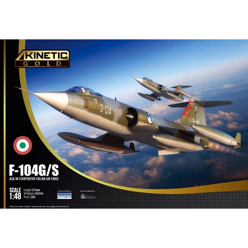 1/48 F-104G/S ASA/M Starfighter Italian Air Force