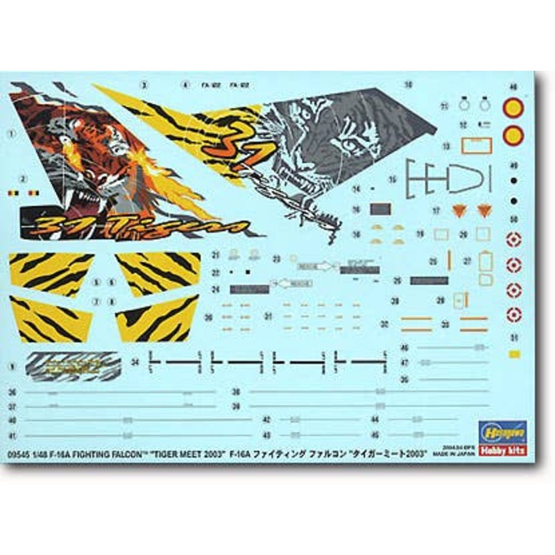 1/48 F-16A Fighting Falcon Tiger Meet 03