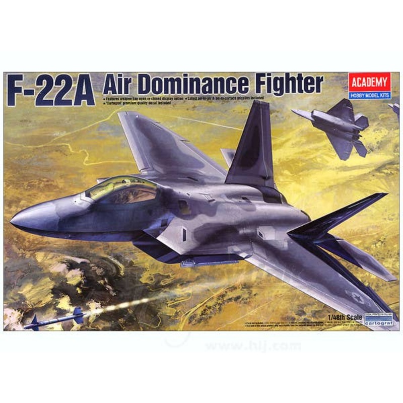 1/48 F-22A Air Dominance Fighter