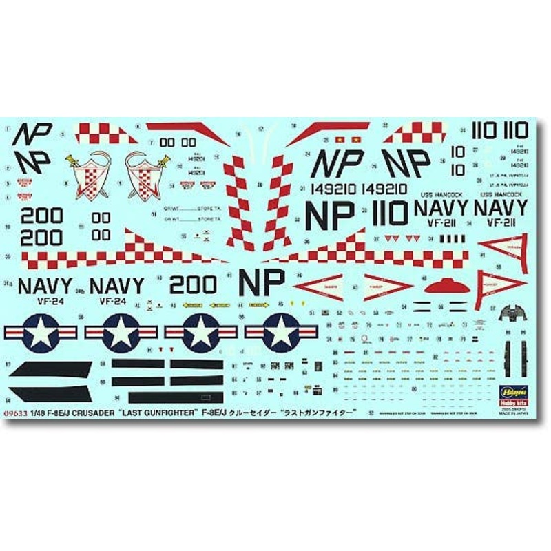 1/48 F-8E/J Crusader Last Gun Fighter